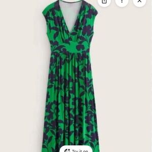 Boden Vanessa Wrap Jersey Maxi Dress